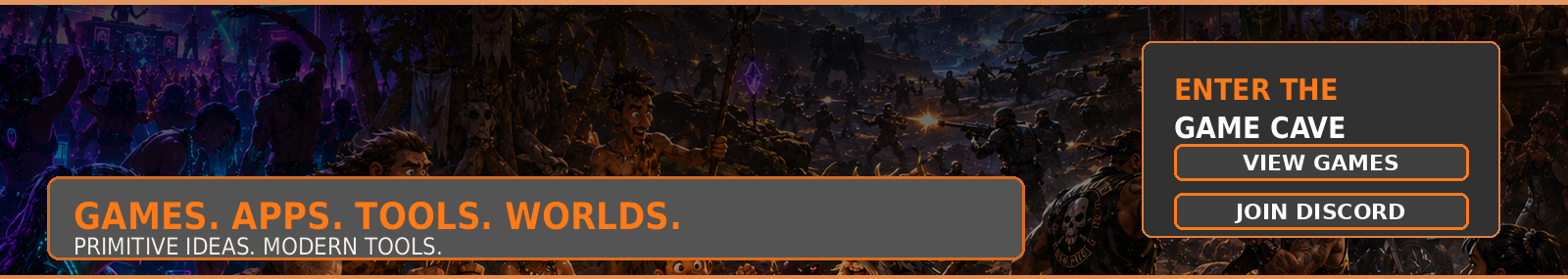 Caveman's Game Studio - Games, Apps, Tools, Worlds